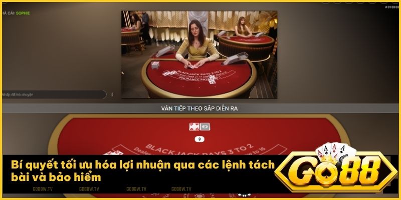 Giữ vững tâm lý để đưa ra những quyết định rút bài chính xác nhất tại Blackjack Live Go88